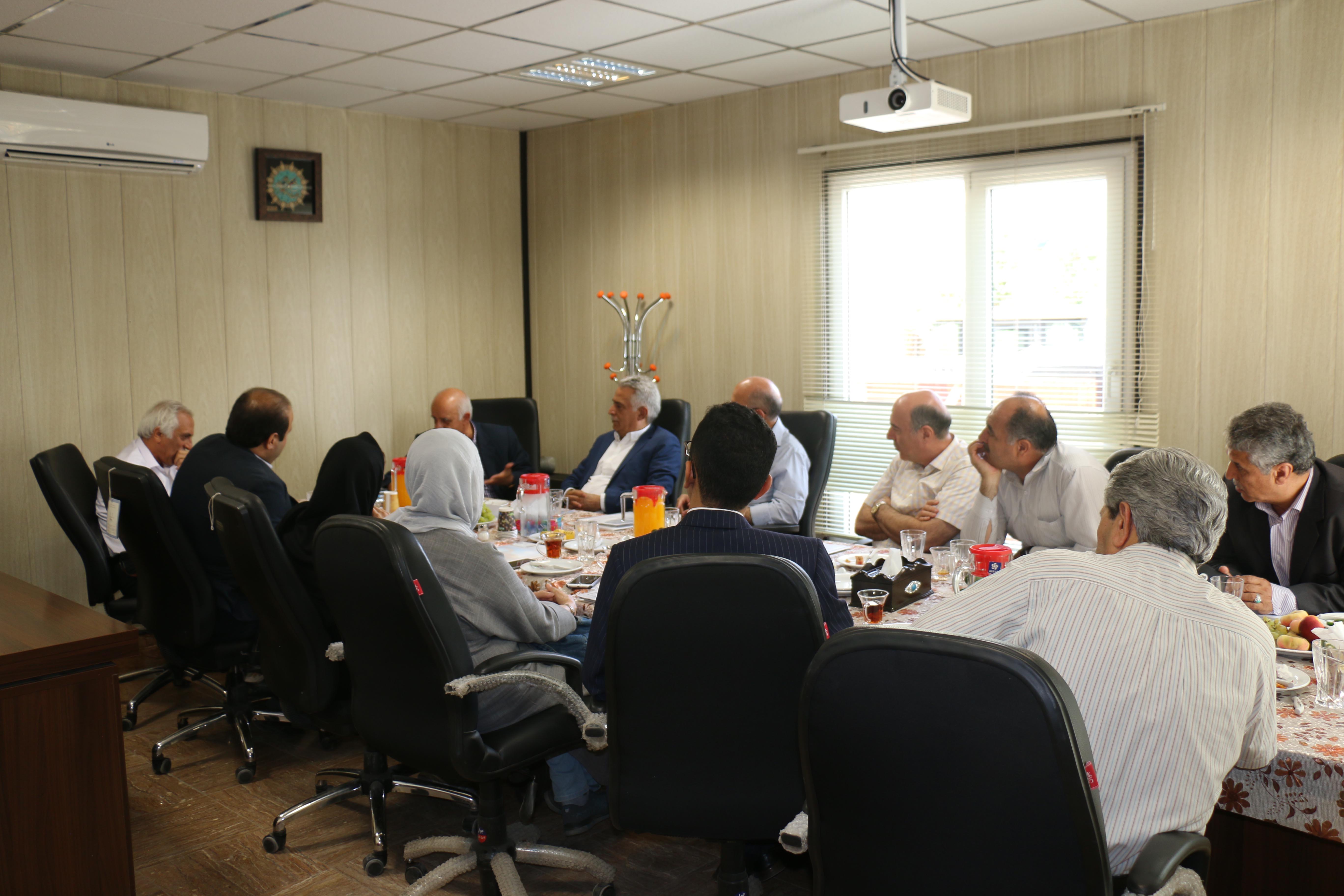 Iran mine house's board of directors have closely visited Delta Rah Machine products, technical and management skills