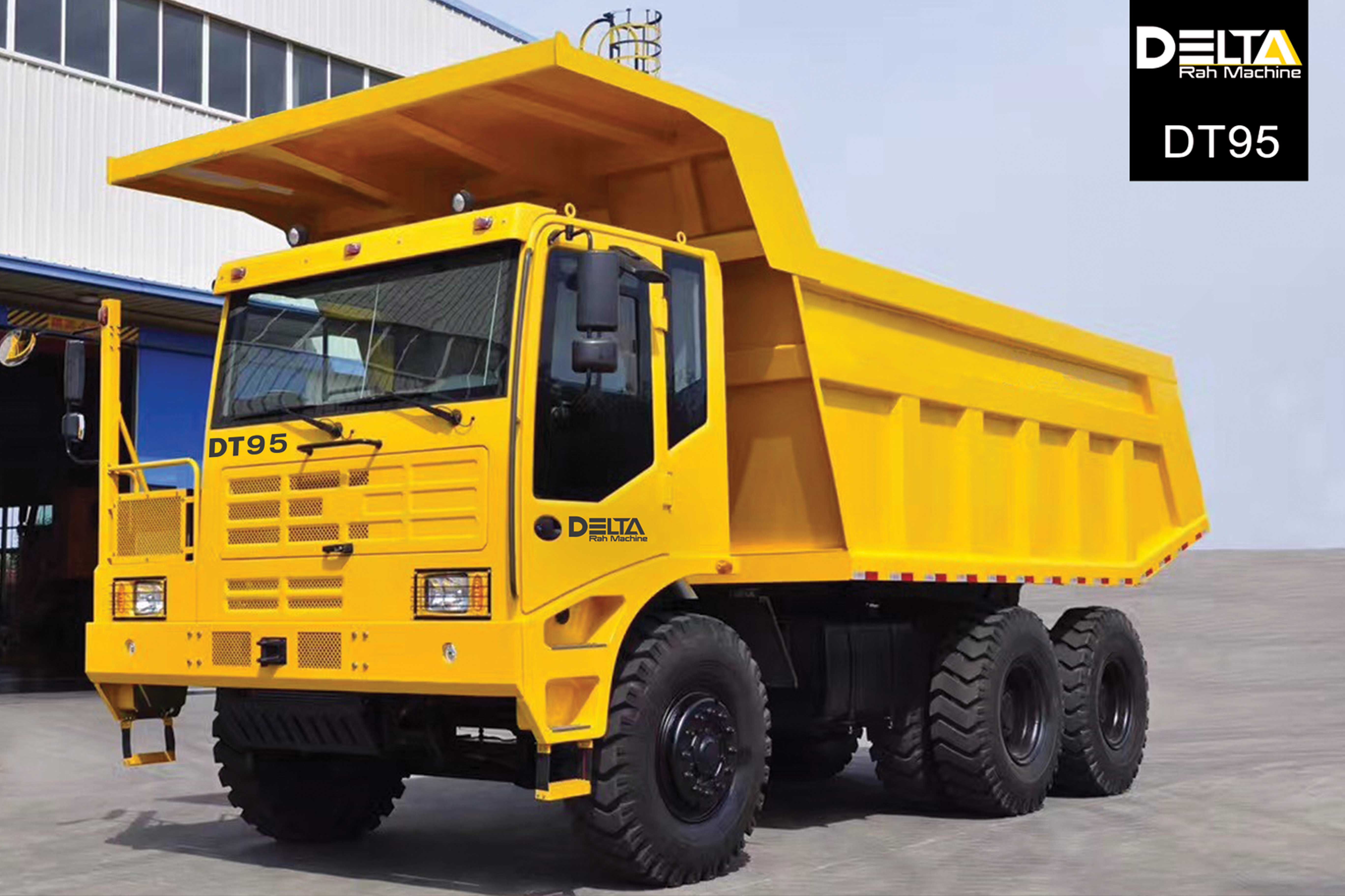 production of 60 ton mining dump truck for the first time in Iran
